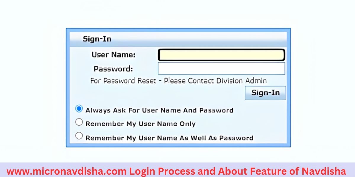 www.micronavdisha.com Login Process and About Feature of Navdisha